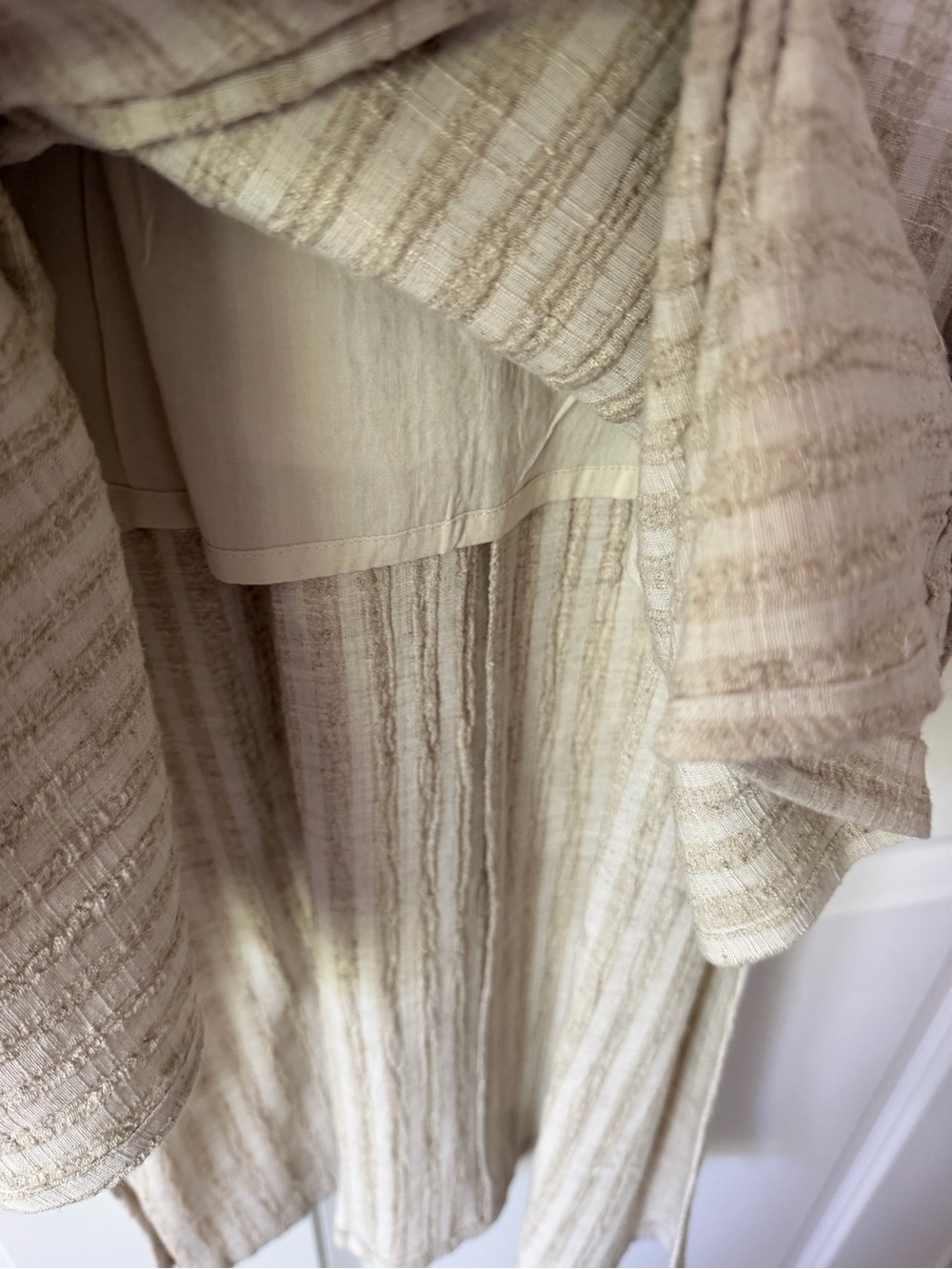 Nomad the Label Linen Blend Midi Dress Stripe - Picture 6 of 12